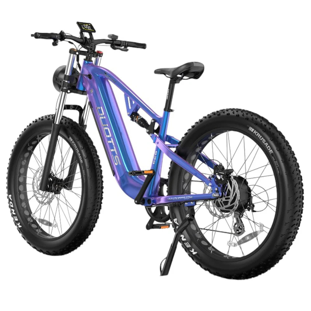 Elektrisches Mountainbike 26 Duotts E26 Mountainbike Voll federung Ebike Bangfang Motor Winter MTB Fat Tire 4.0 Für Schnee