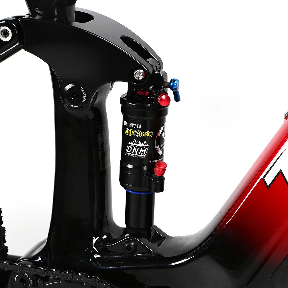 2023 New Design E Bike Frame Full Suspension Bafang Mid Drive Motor Electric City Bike Aluminum Alloy E Bike
