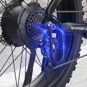 48V 15AH Fat Tire Electric Mountain Long Rang Bicycle 750W 1000W LCD Display Bafang Motor Sport Ebike for Adults Electrical Bike