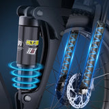 1000W * 2 48V 23Ah 49 km/h Ridstar E26 Pro Elektro fahrrad mit 26*4 Zoll fetten Reifen Dual Hydraulic Brake