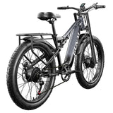 GUNAI GN68 Elektrofahrrad, 2*1000 Motor, 48 V 17,5 Ah Akku, 26 * 3,0-Zoll dicke Reifen, 50 km/h Max-Geschwindigkeit, 80 km Max-R