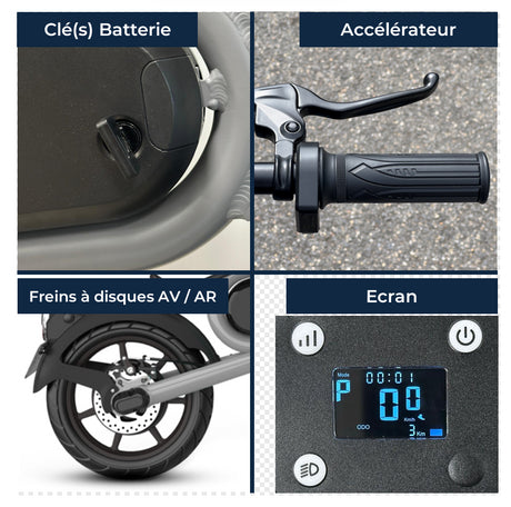 YEEP.ME Q1 350W Folding Electric Bike with 36V 7.8ah 280WH Removable Battery Maxspeed 25km/h Aluminum Frame 35*56cm Wheel Size