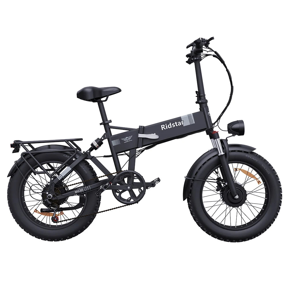 1000W * 2 48V 23AH 20*4 Zoll fette Reifen 49 km/h Ridstar H20 Pro Elektro fahrrad mit hydraulischer Scheiben bremse