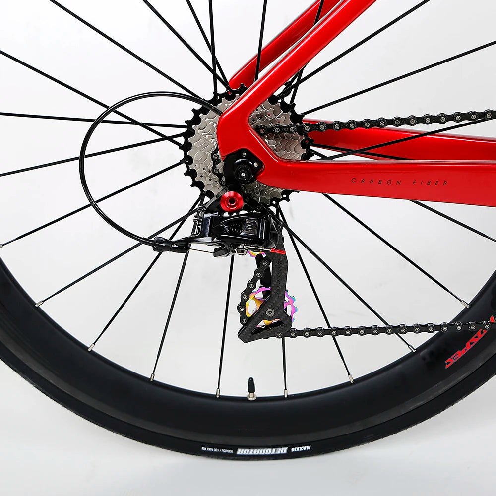 Twitter Full Carbon Frame Road Bike Bicycle R5 Carbon Wheel Roadbike Carbon Fiber 700c 22 Speed aero Racing Road Bike