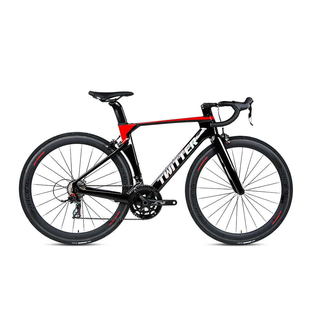 Twitter High Quality Full Carbon XXS Road  Bicycle R5 Roadbike 700c Complete Carbon SRAMRIVAl 22speed aero Racing Road Bike