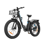 RIDSTAR MN26 26\" City Electric Bike 750W Motor 48V 20Ah Lithium Battery Aluminum Alloy Frame 7 Speeds Digital Rear Carrier