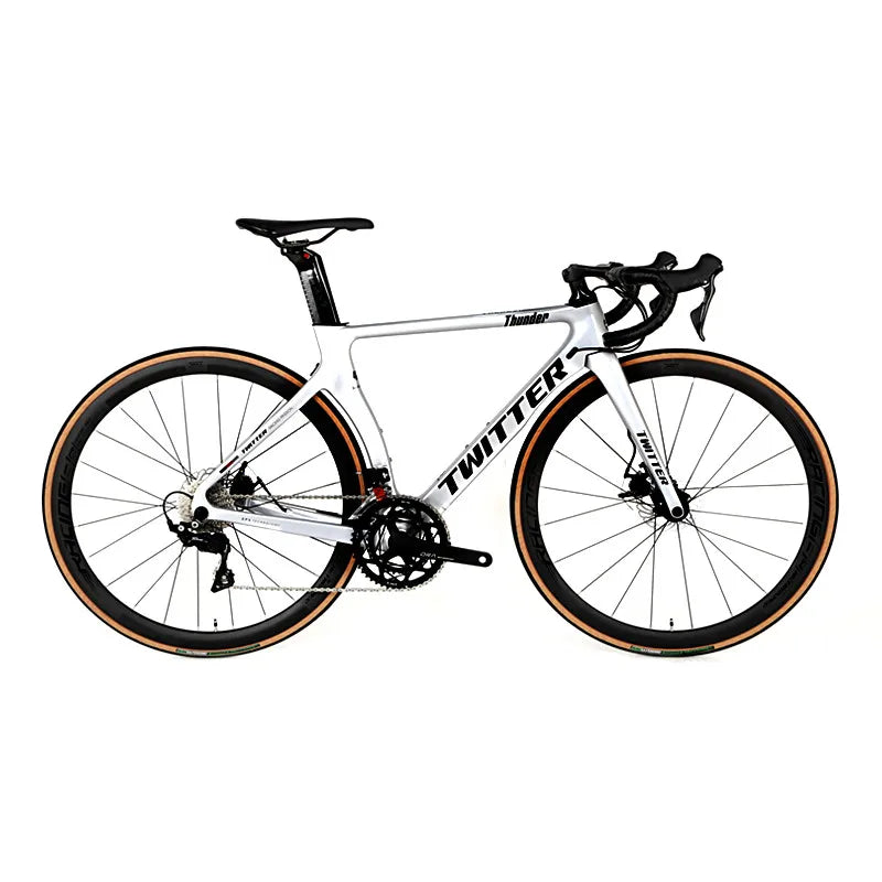 Multiple 22 Gear 54cm Oem  aero Carbon Fiber Road Bike Racing Bicycle