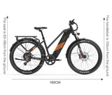 Lankeleisi MX600PRO 500W Motor 48V 20Ah Battery City Thumb Throttle 500W Motor 24*2.4 Inches