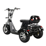 OEM ODM Custom Logo Available EHoodax 05WQ Electric Tricycle 18-Inch Fat Tire Closed Cargo Use 2000W Motor 30-50km/h 30-50km