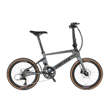 Twitter F451 Folding Bike Carbon Fiber 22 Speed Hybrid Disc Brake Foldable Bicycle