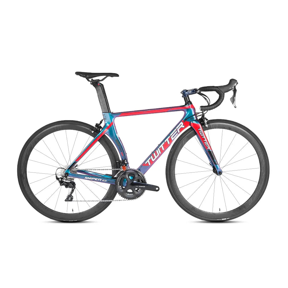 High Quality Full Internal Cables & Ultra-light Oem Carbon Road Bike Frame with 22 Gear