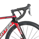High Quality 54cm Carbon Road Bike Bicycle with Disc Thru Axle