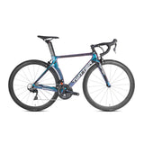 High Quality Full Internal Cables & Ultra-light Oem Carbon Road Bike Frame with 22 Gear