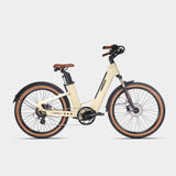 Air750 Max Double Battery Electric city bike 48V 9.6AH *2 Max Speed 25mph Gray Yellow Color Options
