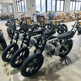 OEM SUPPLIER Electric Motor Bike Rechargeable Large Capacity 15AH Battery Powerful Motor  Urban Bike Commuting Fat Bikes