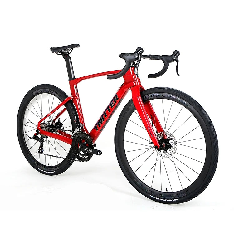 2022 New Model Twitter V3 Carbon Fiber Bike Bicicleta Gravel 700*28C RS-24 Speed GRAVEL Bike for Sale