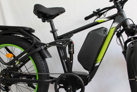 EU Stock FINDER 26 Dual Motors 1000W*2  Fat tire 26*4.0 52V 25AH battery Electric Mountain snow E-Bike