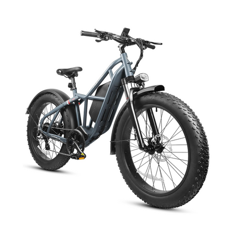 Taurus 26\" All-Terrain Electric Hybrid Cruiser Bike 8 Speed Lithium Battery Aluminum Alloy Frame Long Range Hydraulic Brake