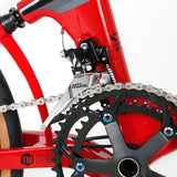 2021 New Cheap Adults Foldable Carbon Bicycle Frame 20 Inch 22 Inch Folding Bike From Bicycle Factory