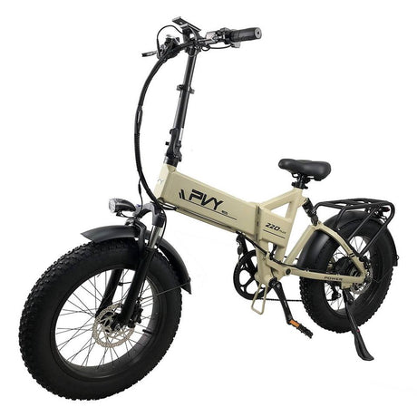 PVY Z20 Plus faltbares E-Bike, 20*4,0 Zoll dicke Reifen 1000 W Motor 50 km/h Geschwindigkeit 16,5 Ah Batterie 80-120 km Reichwei