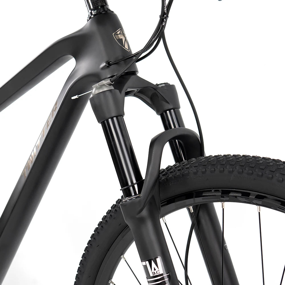 WARRIORpro Boost M6100-12S Carbon Fiber 29er Inch Bicycle Mountain Bike MTB Frame with Aluminum Fork