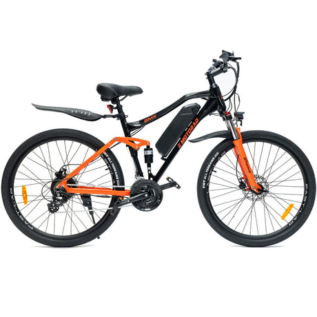 Emotorad EMX Fat Tire Electric Bike 36V 250W 10.4ah 55-70km Range 25km/h Speed 27.5*2.1 MT Bike Aluminium Alloy Frame Brushless