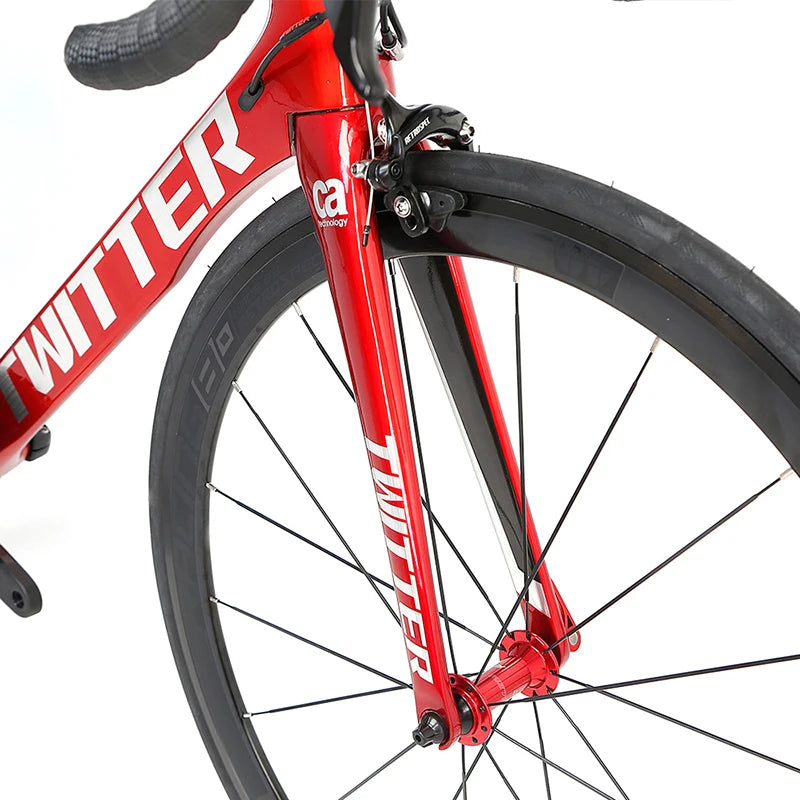 New Arrival Twitter Thunder 700C Carbon Road Bike  Inner Cable R7000/105 Road Bike Carbon Fiber Bicycle