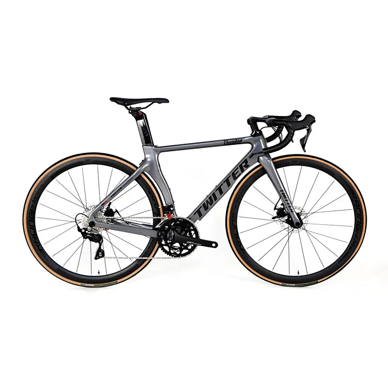 Multiple 22 Gear 54cm Oem  aero Carbon Fiber Road Bike Racing Bicycle