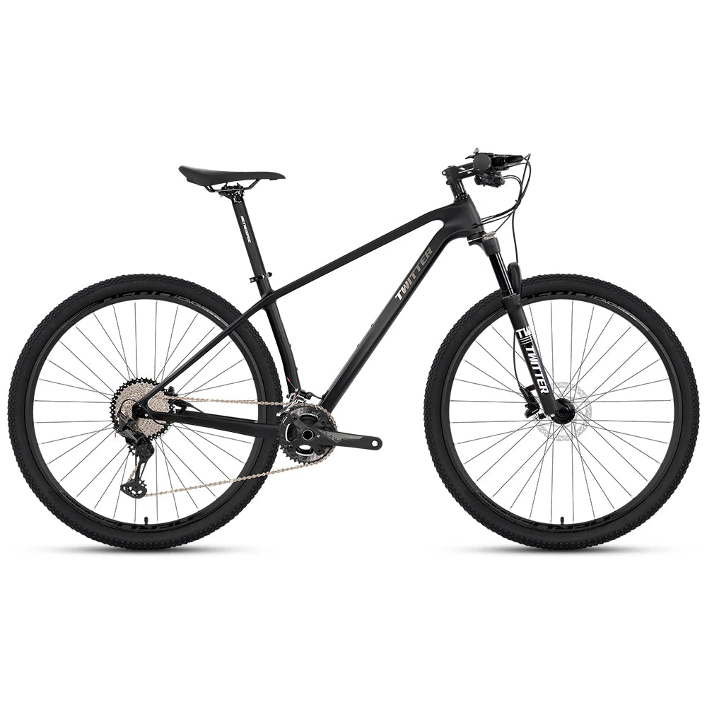 WARRIORpro Boost M6100-12S Carbon Fiber 29er Inch Bicycle Mountain Bike MTB Frame with Aluminum Fork
