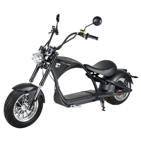 Mangosteen Electric Scooter Chopper Fat Tire Citycoco M1PS knight