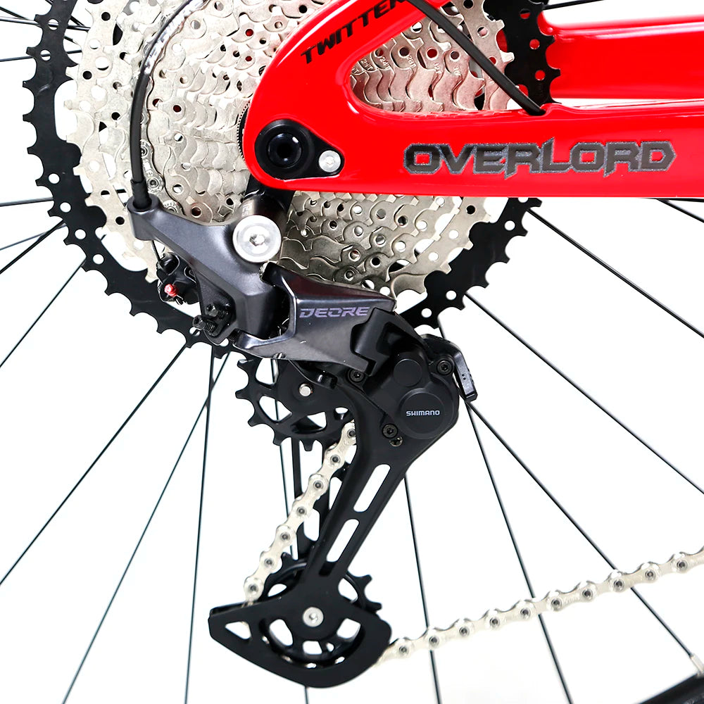 Twitter Overlord Carbon Fiber Mountain Bike Full Suspension Mtb 29 Inch  M6100-12 Speed Dual Suspension Mtb