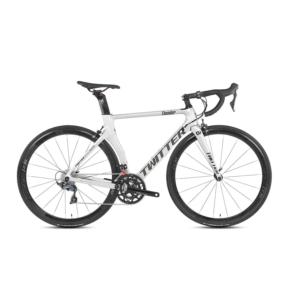 Thunder Disc Brake RS 22S Alloy Wheel aero Racing Bike 700c Bicycle Inner Cable Carbon Fiber Road Bikes
