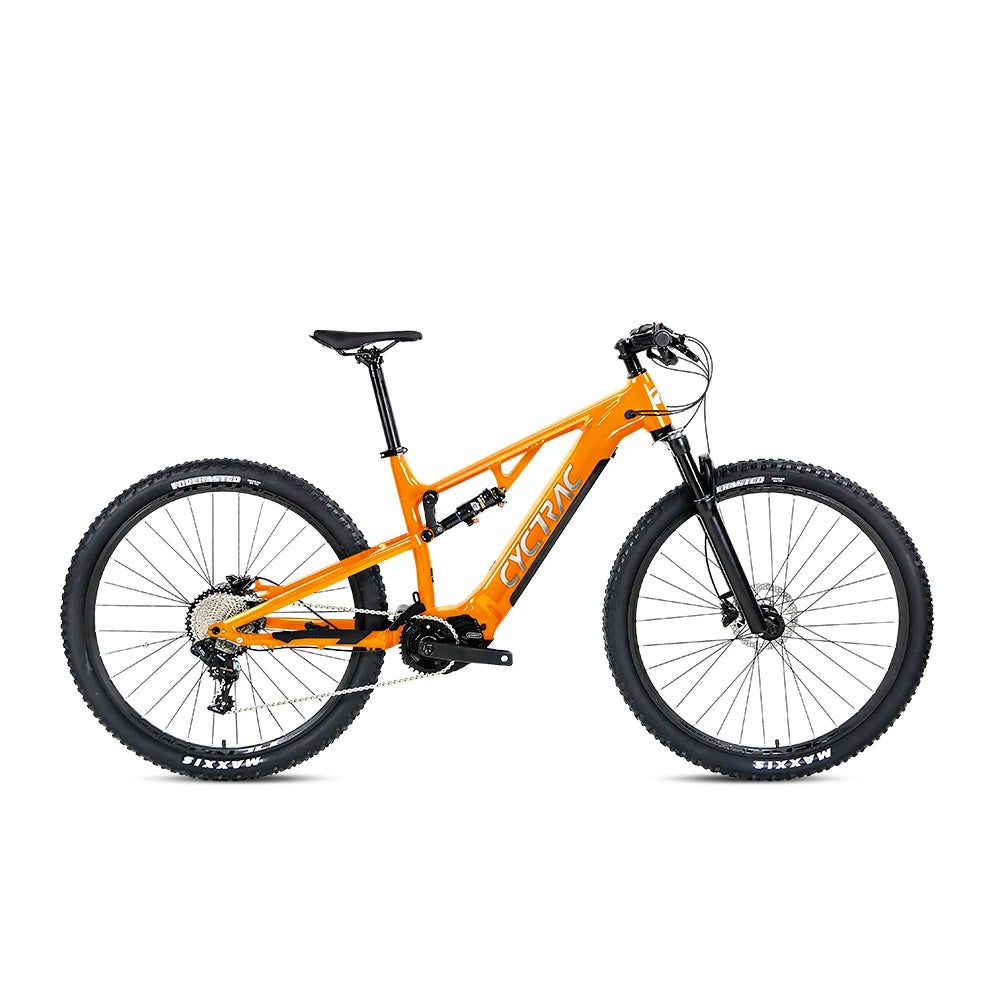 Elektrofahrrad EM6 E Bike Electric Bicycles Ebike Cycle Electric Bike Bafang Mid Full Suspension Electric Mountain Bike