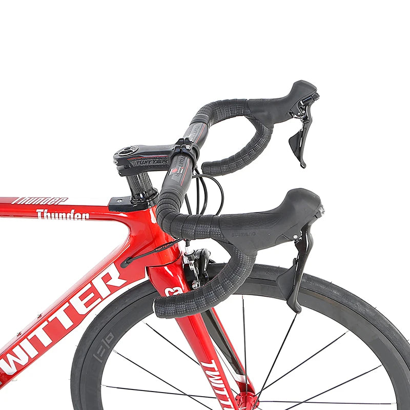 New Arrival Twitter Thunder 700C Carbon Road Bike  Inner Cable R7000/105 Road Bike Carbon Fiber Bicycle