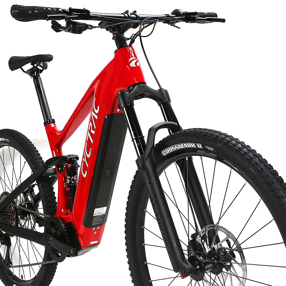 2023 New Design E Bike Frame Full Suspension Bafang Mid Drive Motor Electric City Bike Carbon Fiber E Bike