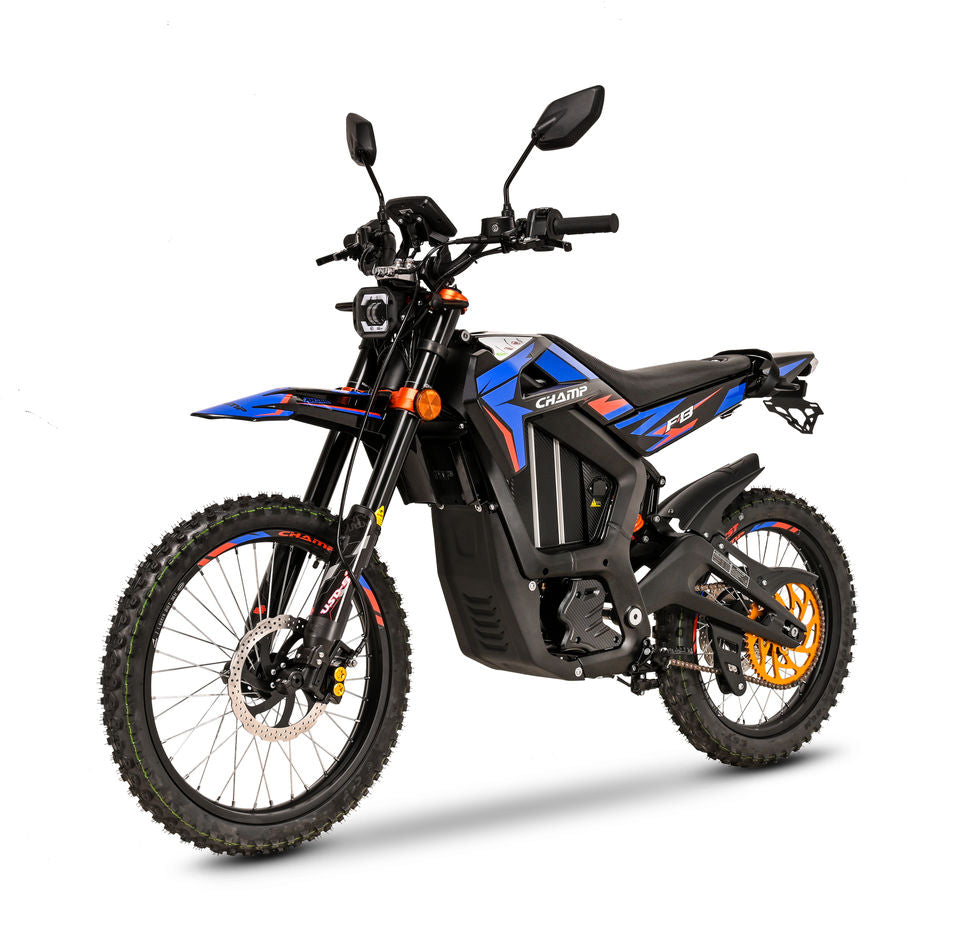 Wholesale Introductory Electric Motorcycles Electric Dirt Bike 3000W 73.8V38.4AH Lithium Battery 135km Range EEC COC