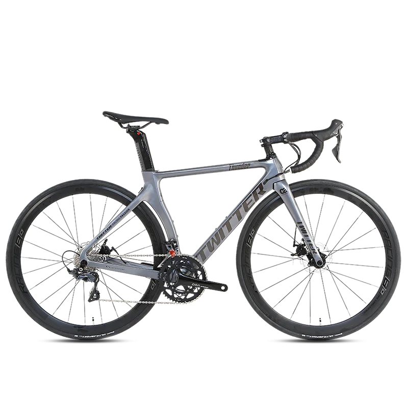 Thunder Disc Brake R3000 18S Alloy Wheel aero Bike Race 700c Bicycle Inner Cable Carbon Fiber Road Bikes