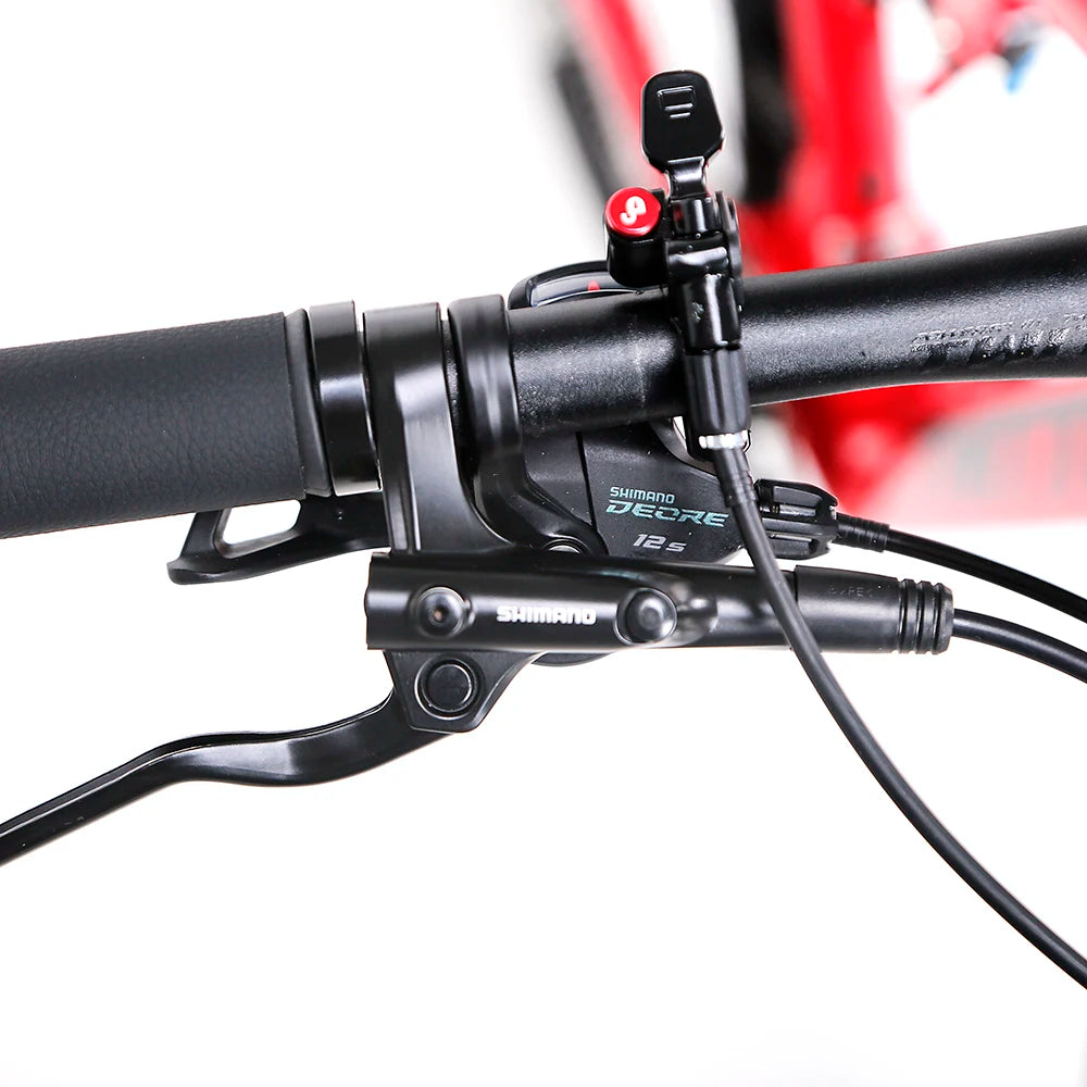 Twitter OVERLORD Dual Full Suspension Carbon MTB Bicicletas  DEORE-12speed  29 Inch Soft Tail Mountain Bike 27.5