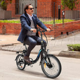 KAISDA K7 20*1,95 Zoll Reifen faltbares Elektro-Moped-Fahrrad Mountainbike 350 W Motor SHIMANO 7-Gang-APP-Steuerung