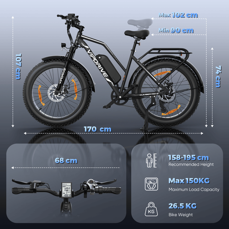 EU 500W 750W 45KPH Fast Electric Mountain Bike 24*4" Fat Tyre 48V 13AH Long Rang MTB EU Warehouse Females Step-Thru Ebike