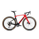 Hidden Cable Handlebar Disc Brake Carbon Fiber Road Bike Bicycle  700C*40C