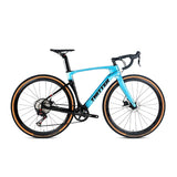 Hidden Cable Handlebar Disc Brake Carbon Fiber Road Bike Bicycle  700C*40C