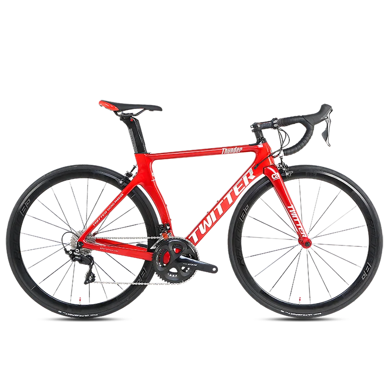 Thunder-C Carbon Fiber Road Bike 105 Groupset 22speed Roadbike Professional Bicycle Road Bikes 700C Racing Carbon Road Bike