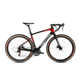 OEM 700X40C Disc Thru-axle Carbon Bicycle Frame 54cm Bicicleta Cyclocross Gravel Bike