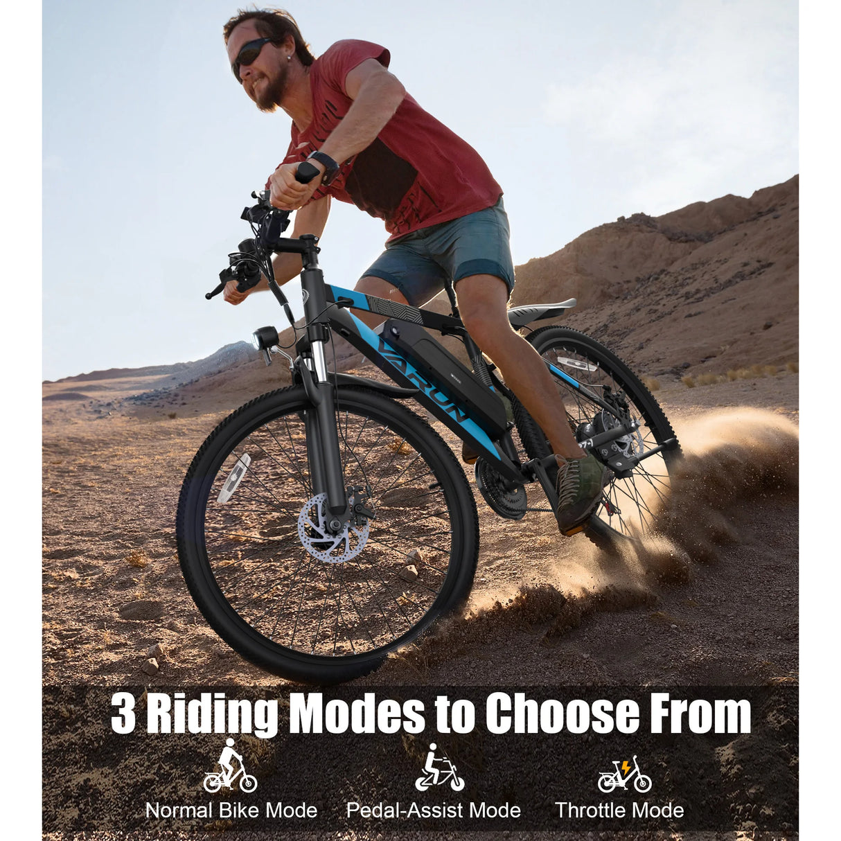 27.5 Inch 250W Electric Mountain Bike 48V 13AH Long Rang Ebike With Free Shipping for Adults