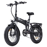 1000W 48V 15AH 45 km/h 80km Ridstar H20 Klapp-Elektro fahrrad mit 20 Zoll fetten Reifen vorne und hinten Doppel hydraulik federu