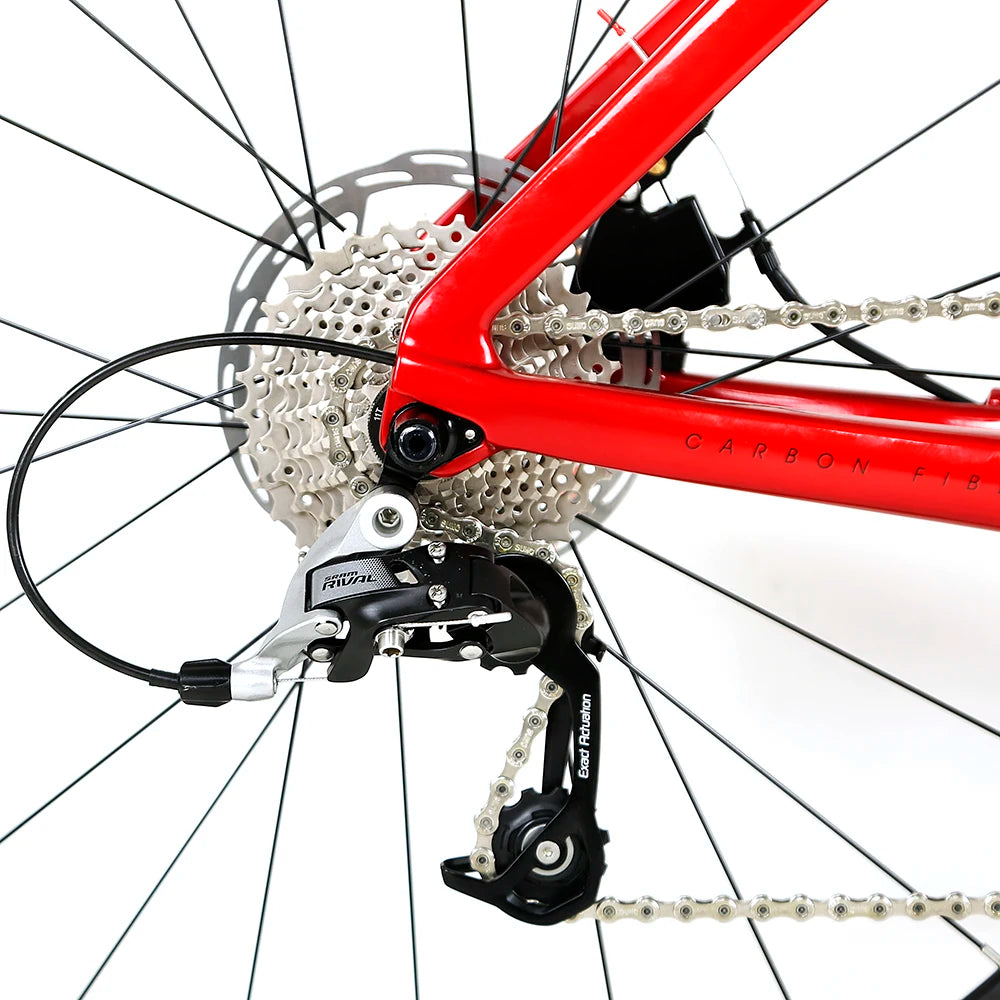 Light Weight Ceramic Bearings  Road Bike Bicycle Carbon Cycle with Center Lock Disc