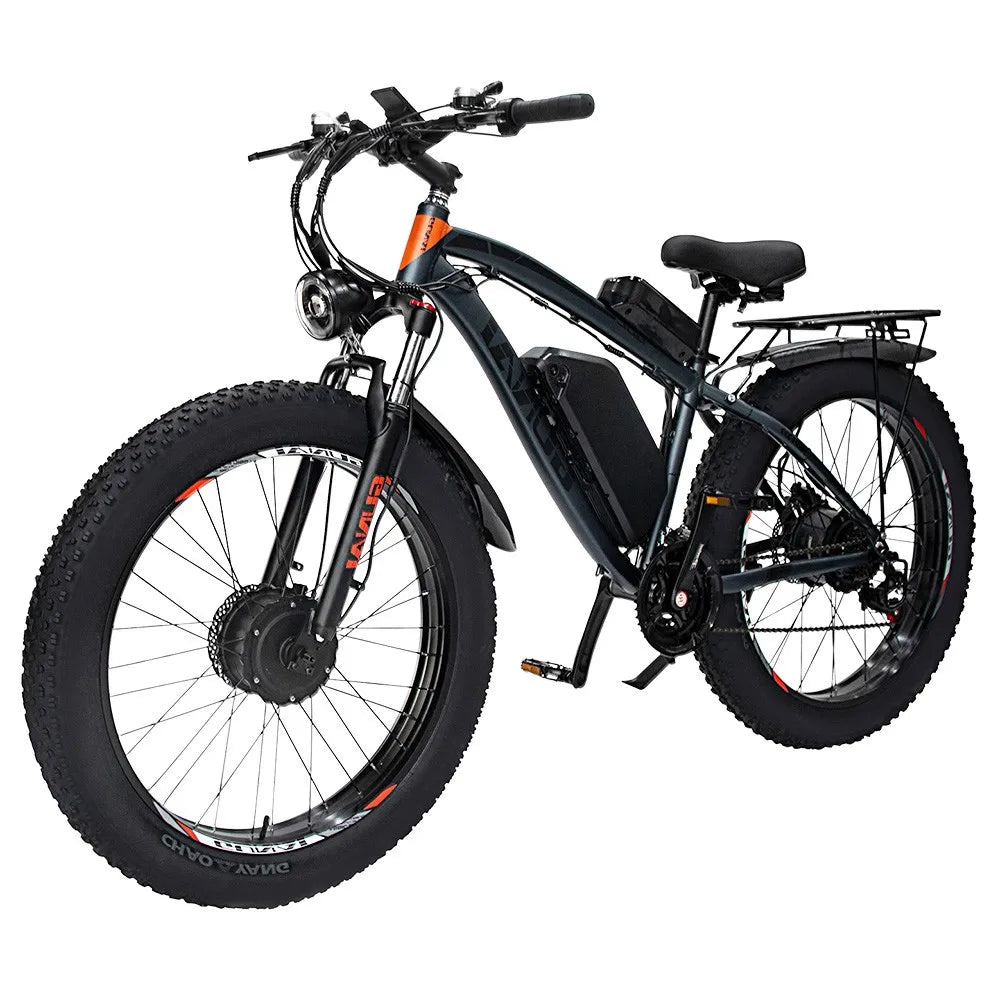 GUNAI GN88 Elektro-Mountainbike 26*4,0 Zoll dicke Reifen 1000 W*2 Motoren 55 km/h Max-Schnelligkeit 48 V 22 Ah-Batterie 130 km R