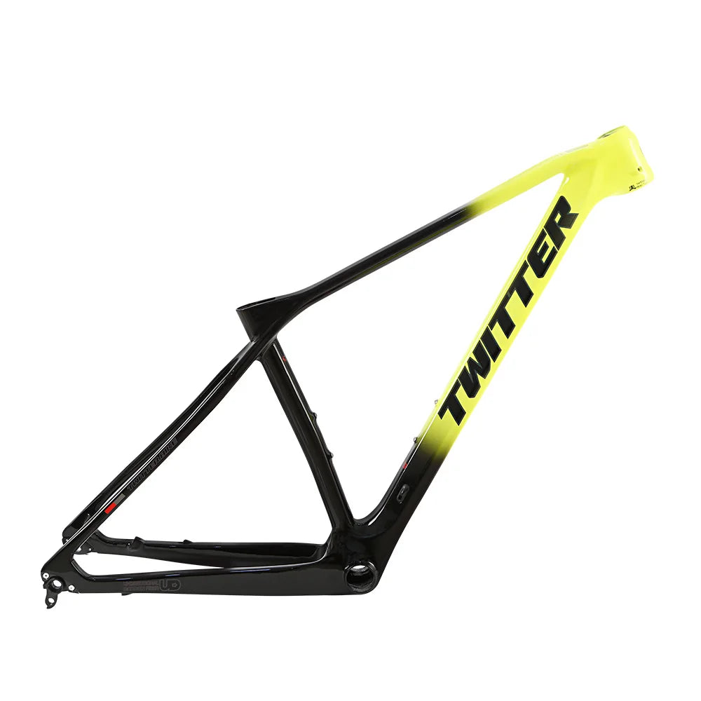 Chinese Factory Direct Mtb Bike 29 Er Mountain Bicycle Frame Bicycle Parts Thru Axle Disc Brake Carbon Frame Mountain Bike