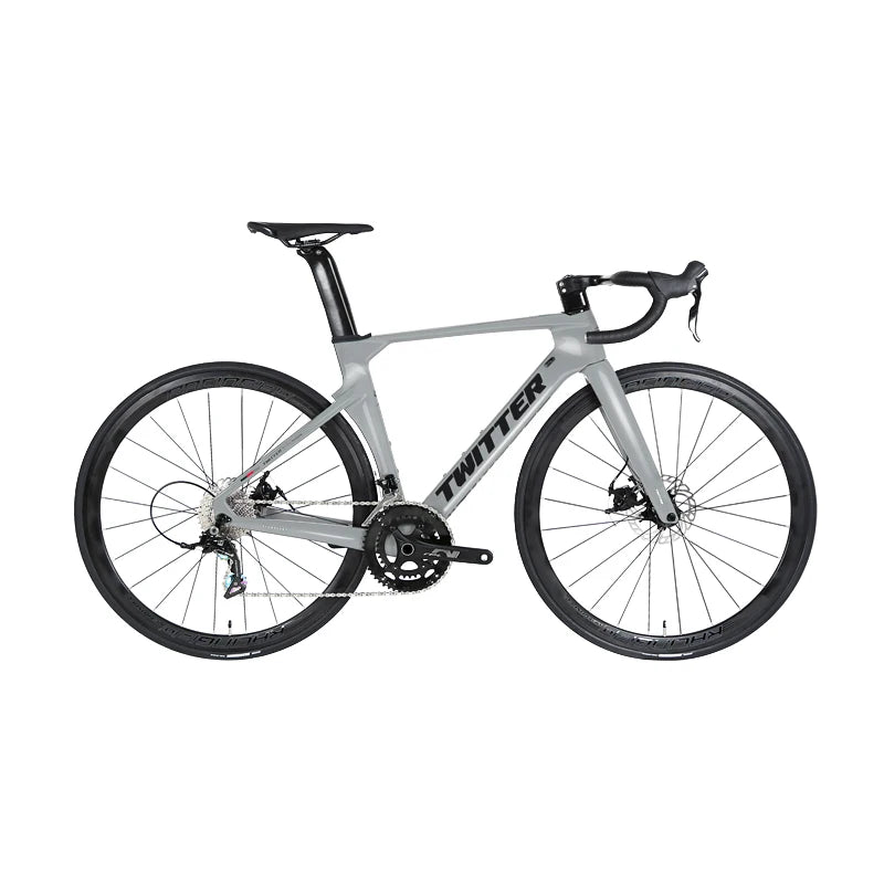 Twitter Road Bike 700C R10 Rival 22 Speed Roadbike Carbon aero Frame Gravel Disc Brake Road Bike